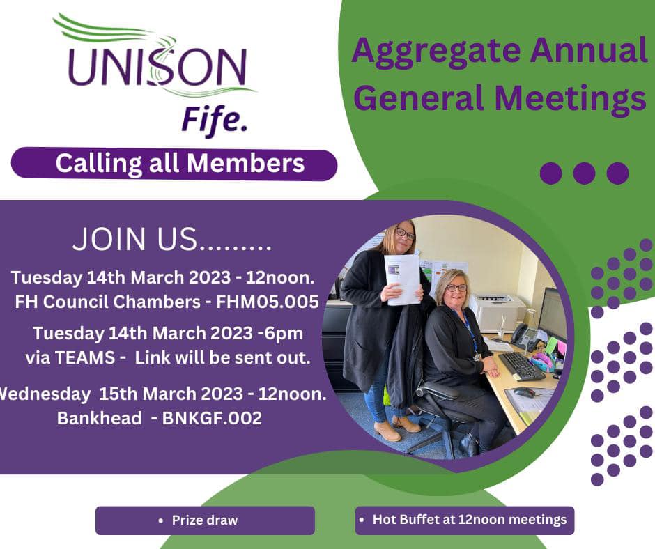 UNISON Fife Britain’s biggest public service union